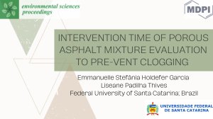 ID_sciforum068770 - Intervention time of porous asphalt mixture evaluation to pre-vent clogging.pdf